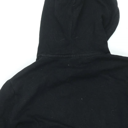 Mens UK Size M ASOS Black Pullover Hoodie