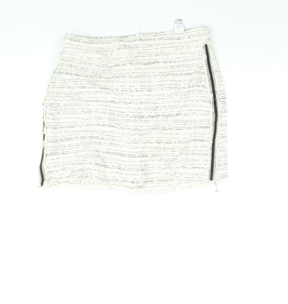Womens UK Size L Zara Mini  Skirt