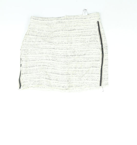 Womens UK Size L Zara Mini  Skirt