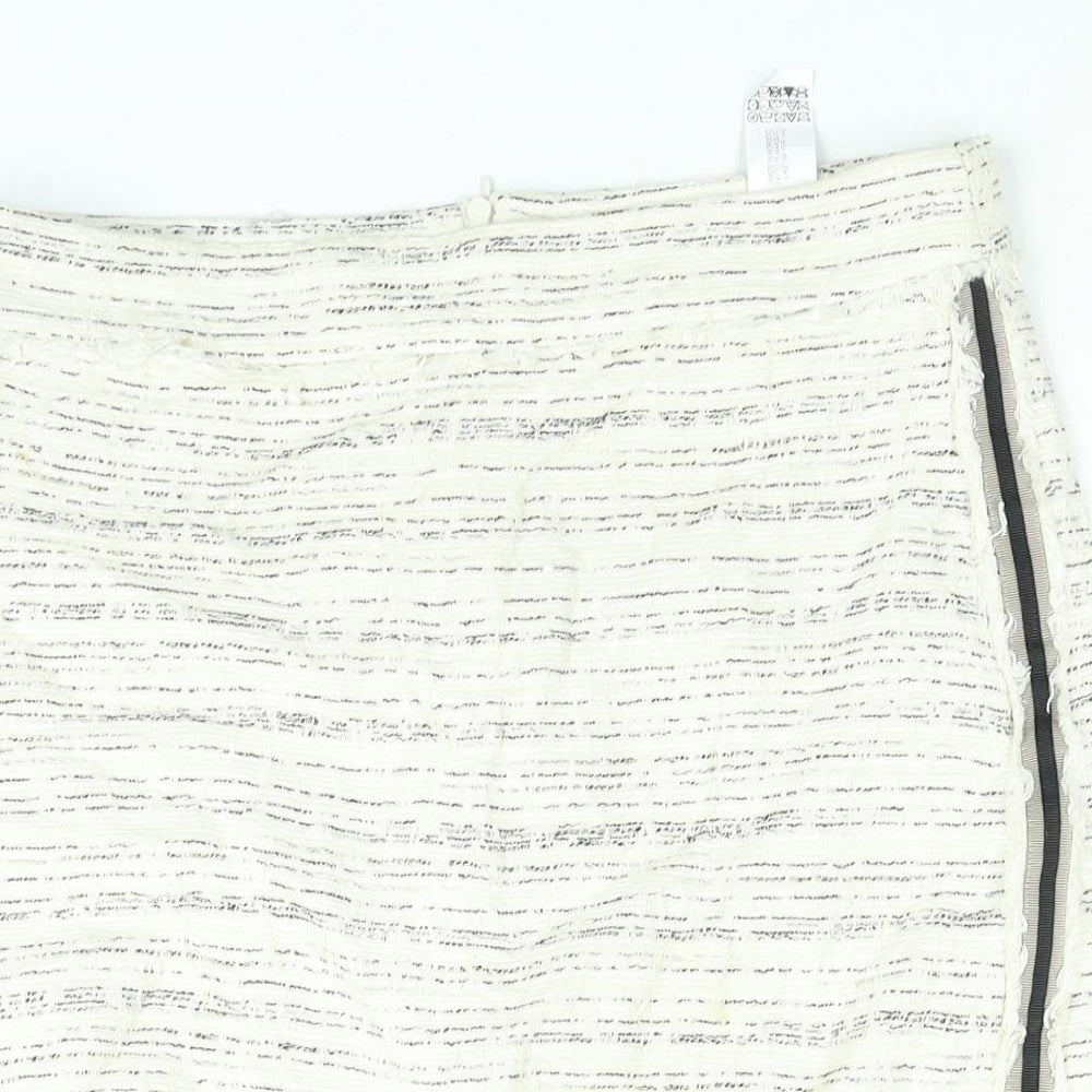 Womens UK Size L Zara Mini  Skirt