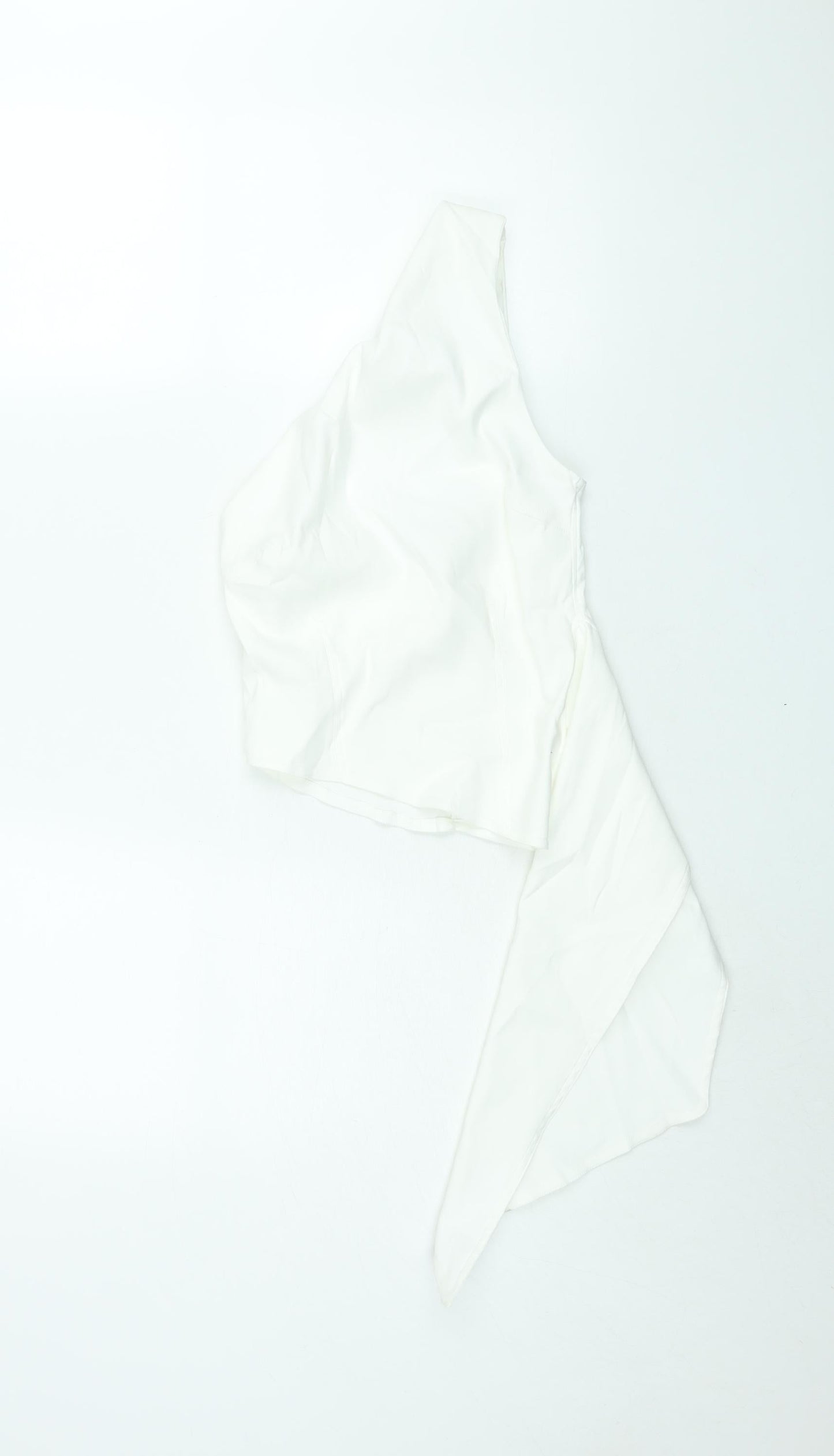 Womens UK Size S Zara White Basic Blouse