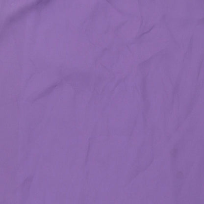 Dorothy Perkins Womens Purple Polyester Maxi Skirt Size 14 - Layered