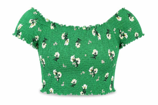 Womens UK Size 16 New Look Green Basic Blouse