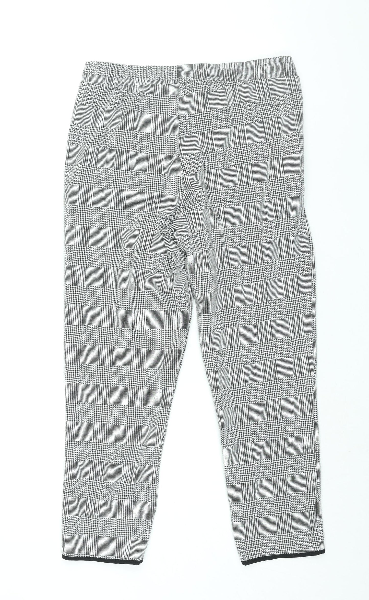 Womens UK Size M Zara Regular Fit  Grey Trousers