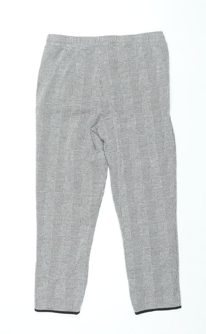 Womens UK Size M Zara Regular Fit  Grey Trousers