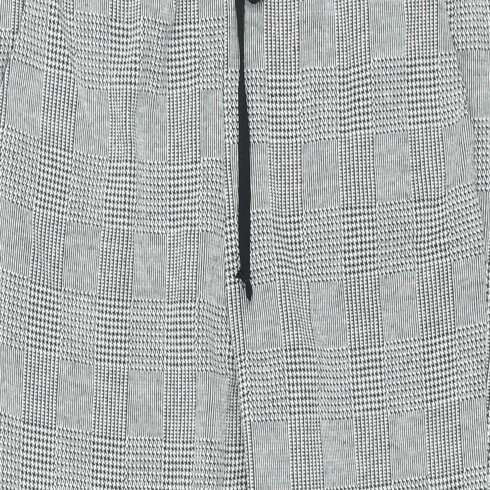 Womens UK Size M Zara Regular Fit  Grey Trousers