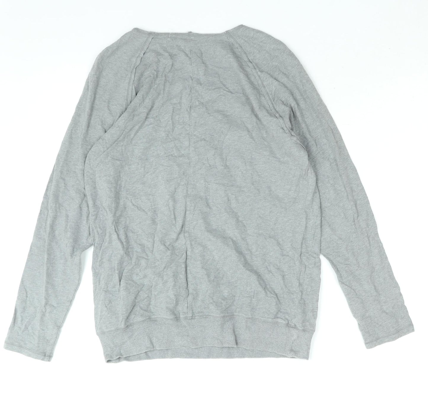 Womens UK Size 2XS DECATHLON Grey Basic T-Shirt