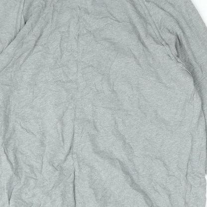Womens UK Size 2XS DECATHLON Grey Basic T-Shirt