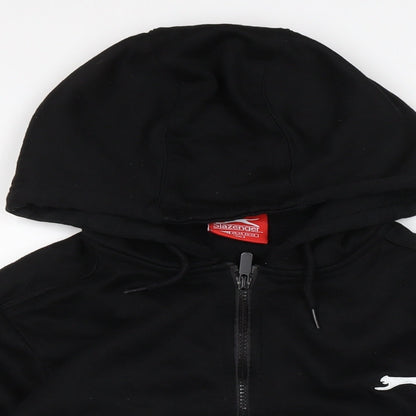 Mens UK Size XS Slazenger Black Full Zip Hoodie