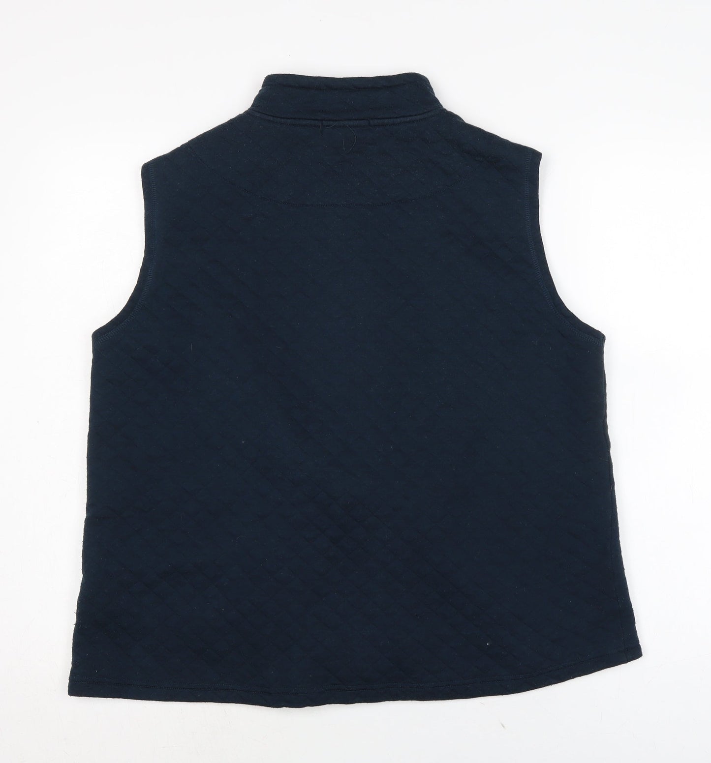 Womens UK Size M Bonmarché Blue Gilet