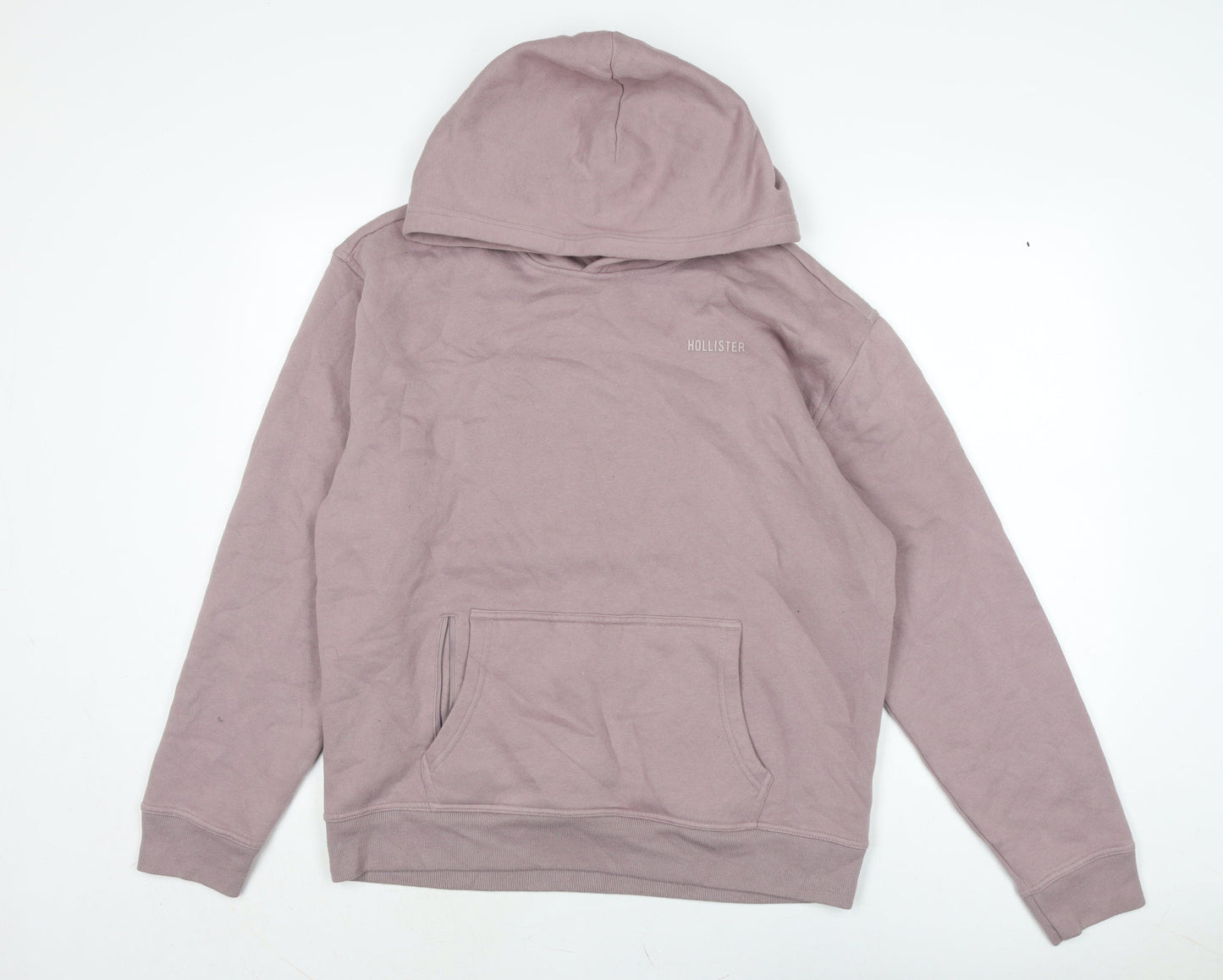 Hollister Womens Purple Cotton Pullover Hoodie Size M