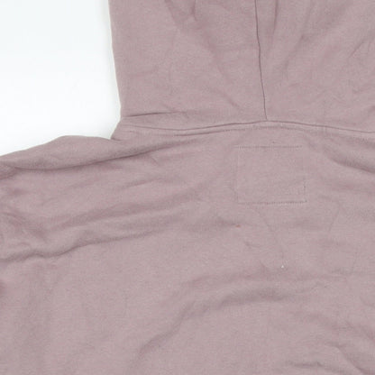 Hollister Womens Purple Cotton Pullover Hoodie Size M