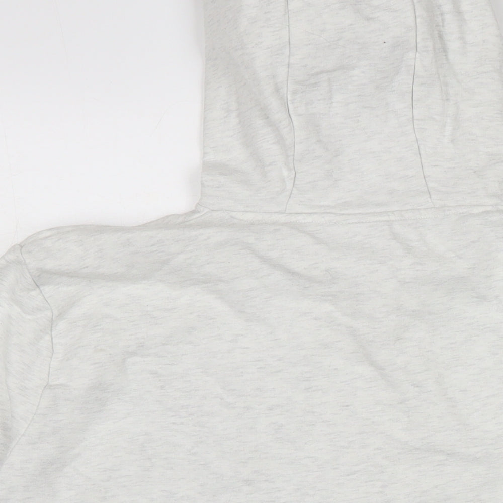 ellesse Womens Grey Cotton Pullover Hoodie Size 16