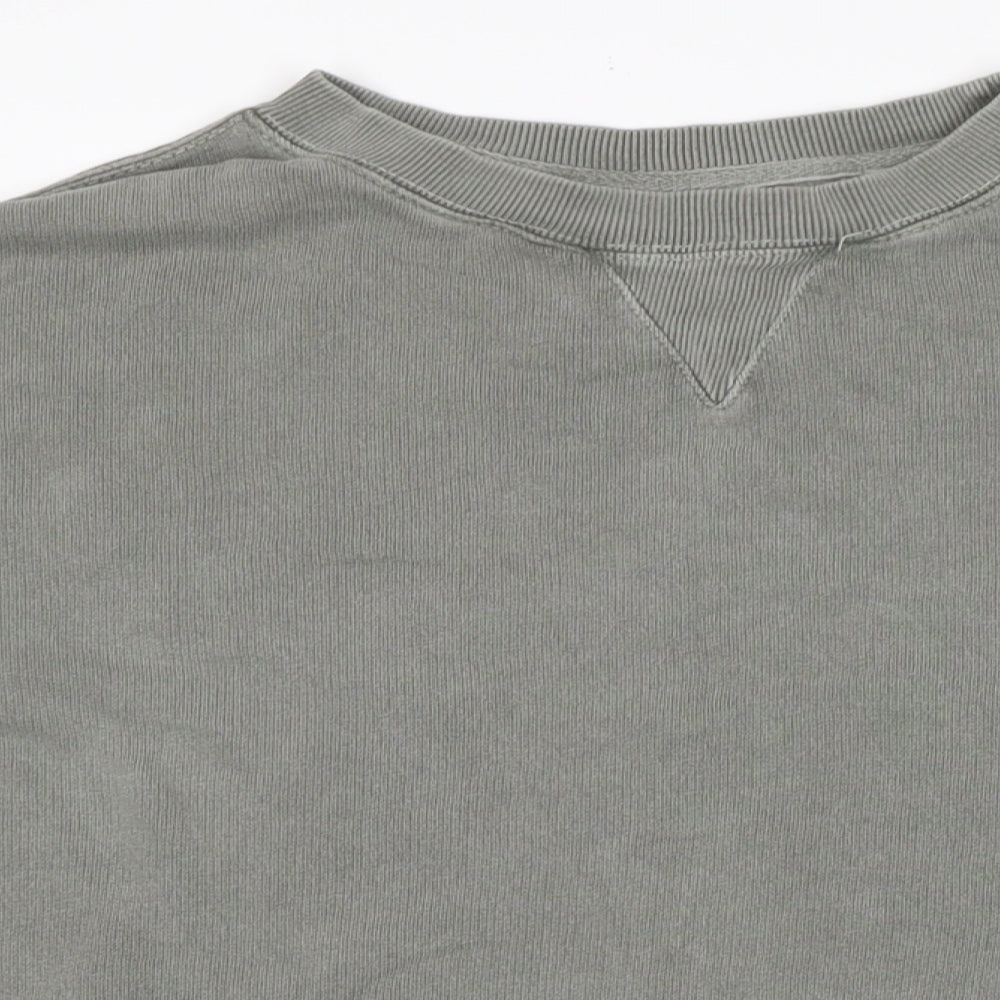 Womens UK Size M Pull&Bear Grey Pullover Sweatshirt
