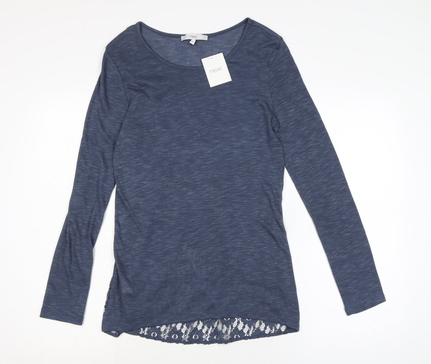 Womens UK Size 10 NEXT Blue Basic T-Shirt