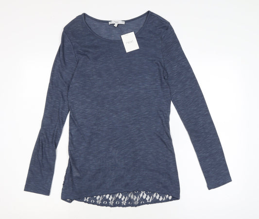 Womens UK Size 10 NEXT Blue Basic T-Shirt