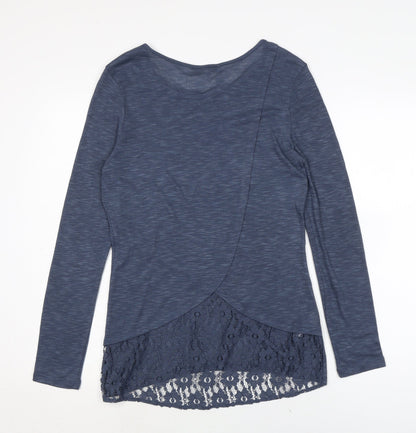 Womens UK Size 10 NEXT Blue Basic T-Shirt