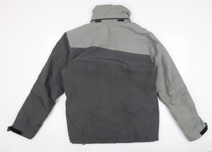 Mens UK Size M Inoc Grey Anorak Coat