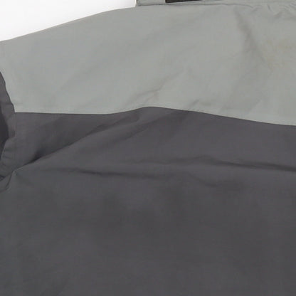 Mens UK Size M Inoc Grey Anorak Coat
