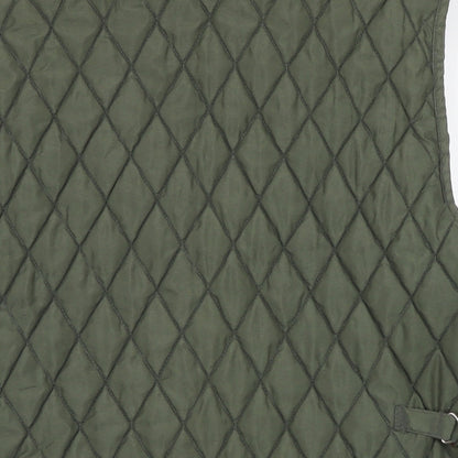Cicerone Womens Green Gilet Waistcoat Size XL Snap