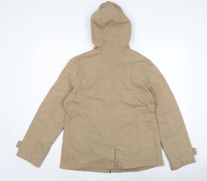 Bossini Womens Beige Anorak Jacket Size L Zip