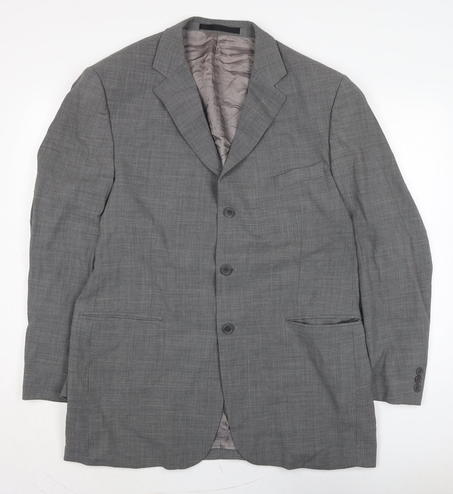 Mens UK Size XL Marks and Spencer Regular Grey Suit Jacket