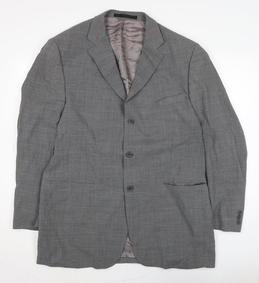Mens UK Size XL Marks and Spencer Regular Grey Suit Jacket