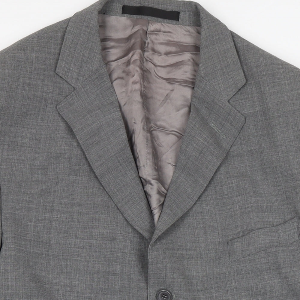 Mens UK Size XL Marks and Spencer Regular Grey Suit Jacket