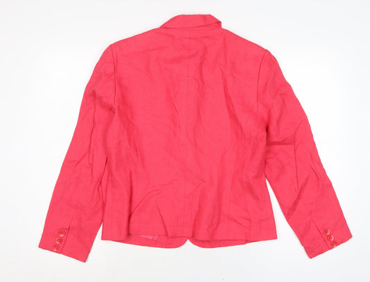 Womens UK Size 8 Talbots Pink Jacket