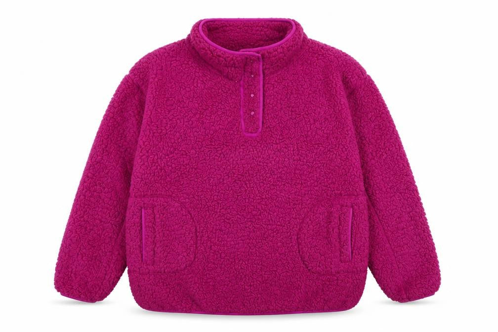 Next Womens Purple Mock Neck Polyester Pullover Jumper Size 12