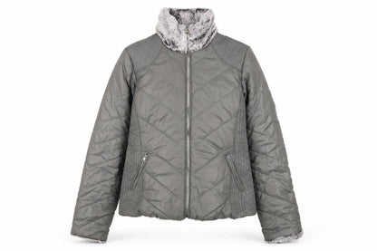 Hawkes Womens Grey Jacket Size L Zip