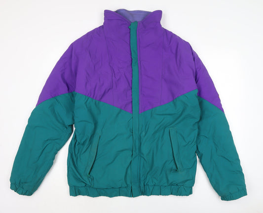 Polartec Womens Green Anorak Jacket Size XL Zip