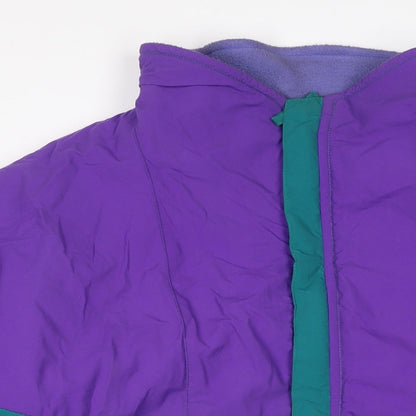Womens UK Size XL Polartec Green Anorak Coat