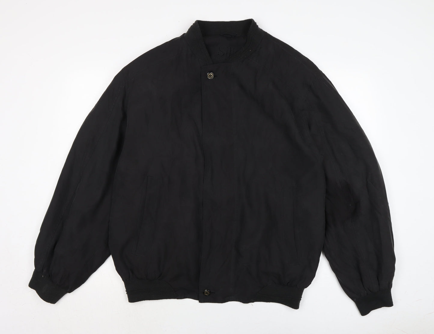 Mens UK Size XL Canada Black Bomber Jacket
