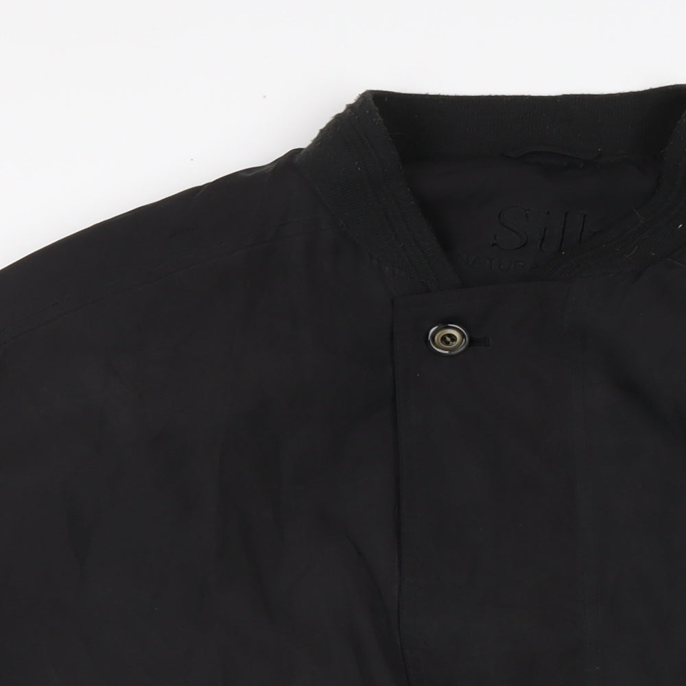 Mens UK Size XL Canada Black Bomber Jacket
