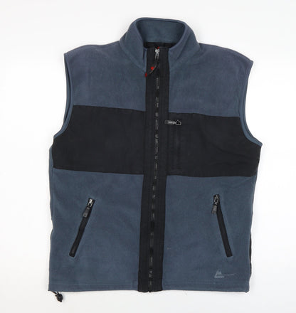 Mens UK Size M One Valley Blue Gilet