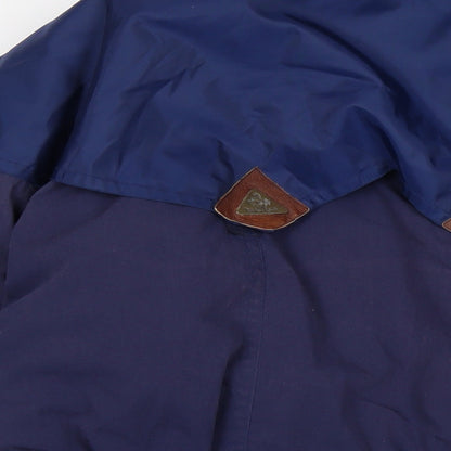Mens UK Size M Mustang Blue Anorak Coat
