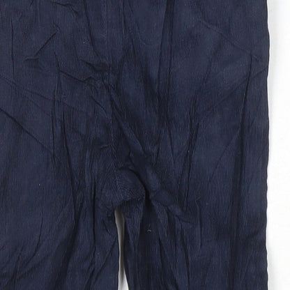 M&S Boys Blue 100% Cotton Tapered Jeans Size 2-3 Years Regular