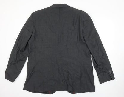 Mens UK Size 46 M&S Regular Grey Suit Jacket