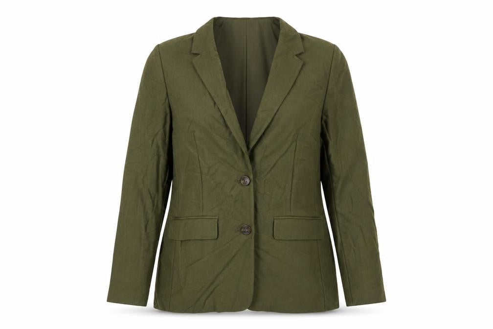 Womens UK Size 12 M&S Green Jacket