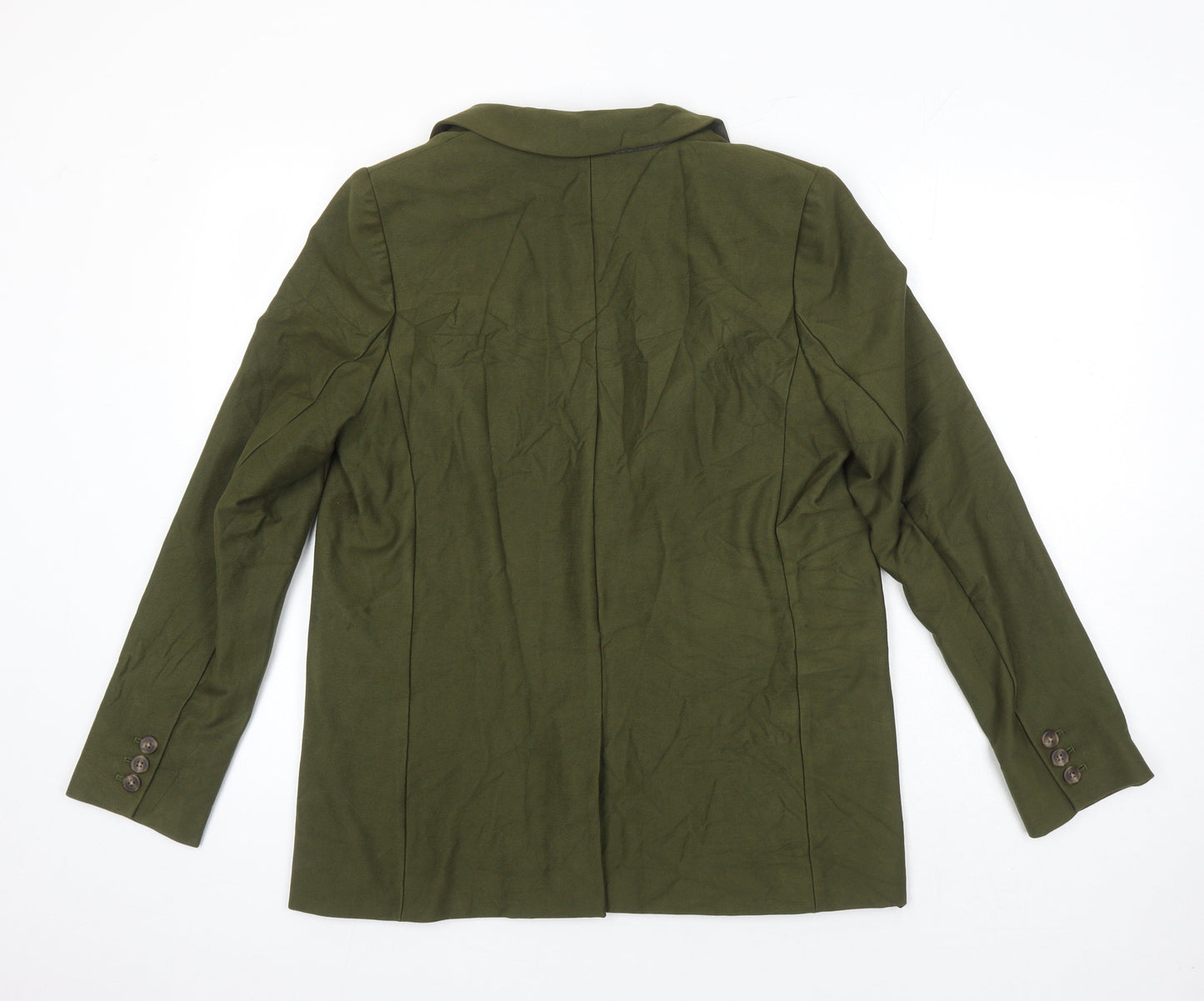 Womens UK Size 12 M&S Green Jacket
