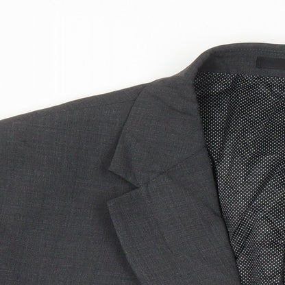Mens UK Size 46 M&S Regular Grey Suit Jacket