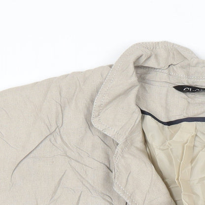 Classic Womens Beige Jacket Size 20