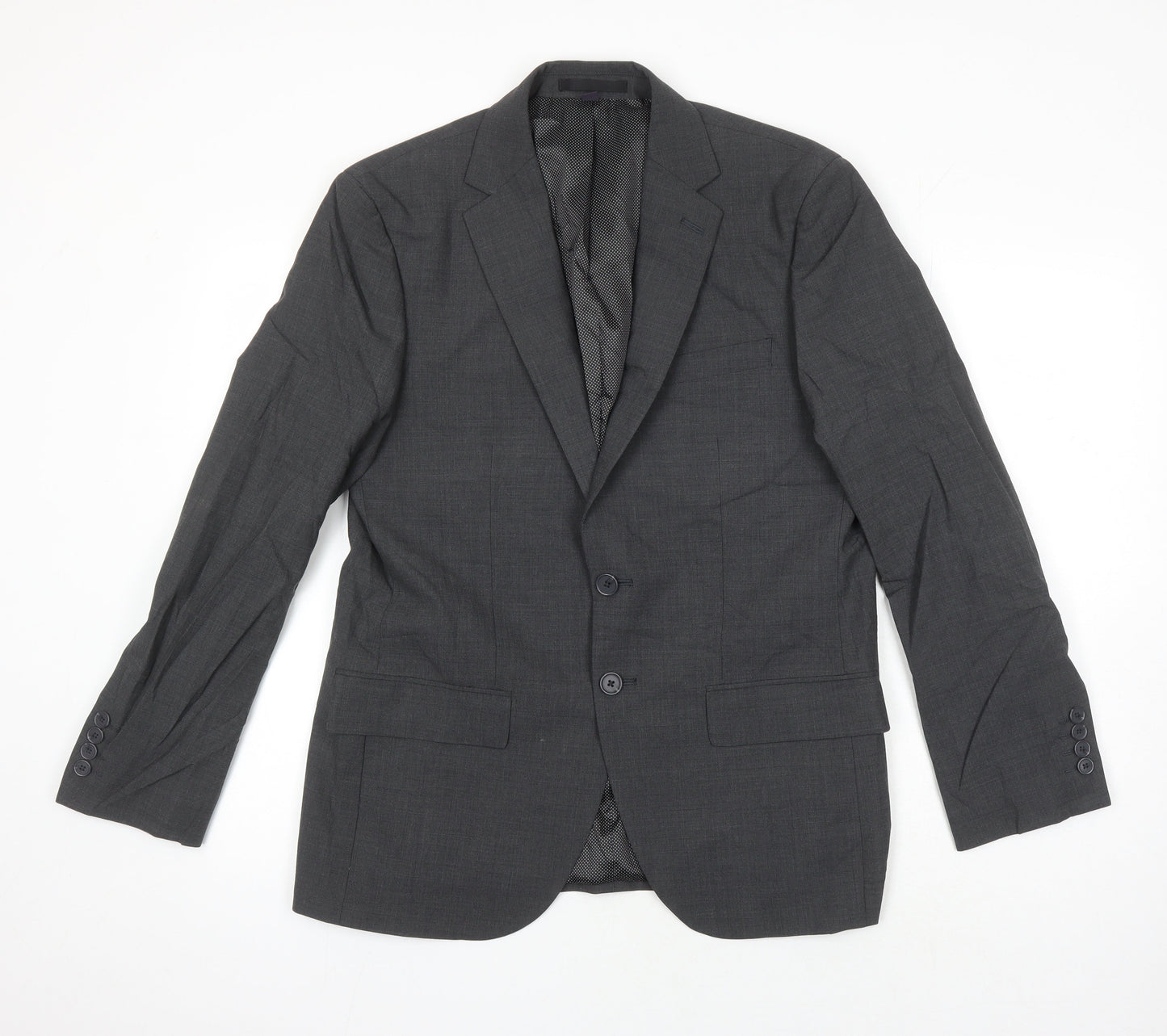 Mens UK Size 38 M&S Regular Grey Suit Jacket