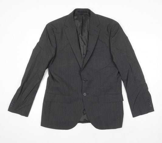 Mens UK Size 38 M&S Regular Grey Suit Jacket