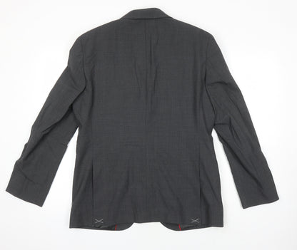 Mens UK Size 38 M&S Regular Grey Suit Jacket