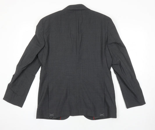 Mens UK Size 38 M&S Regular Grey Suit Jacket