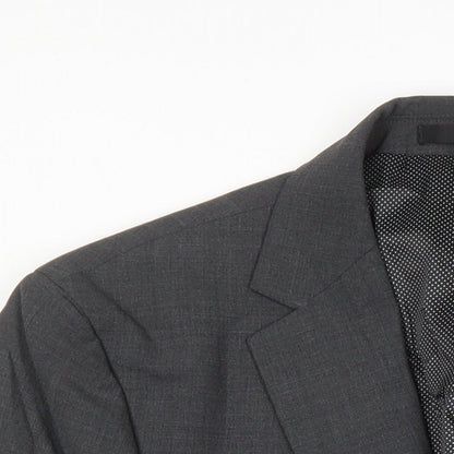 Mens UK Size 38 M&S Regular Grey Suit Jacket
