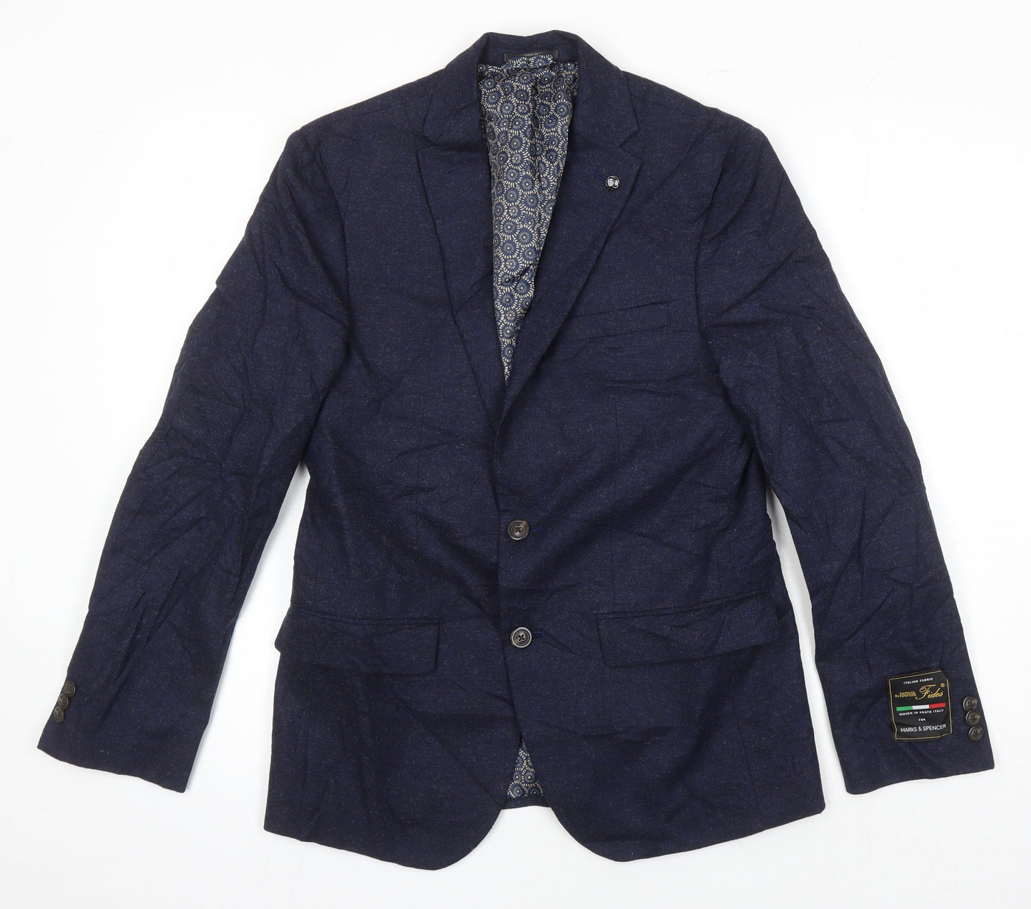 Womens UK Size 8 M&S Blue Jacket