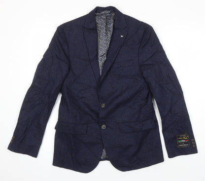 Womens UK Size 8 M&S Blue Jacket